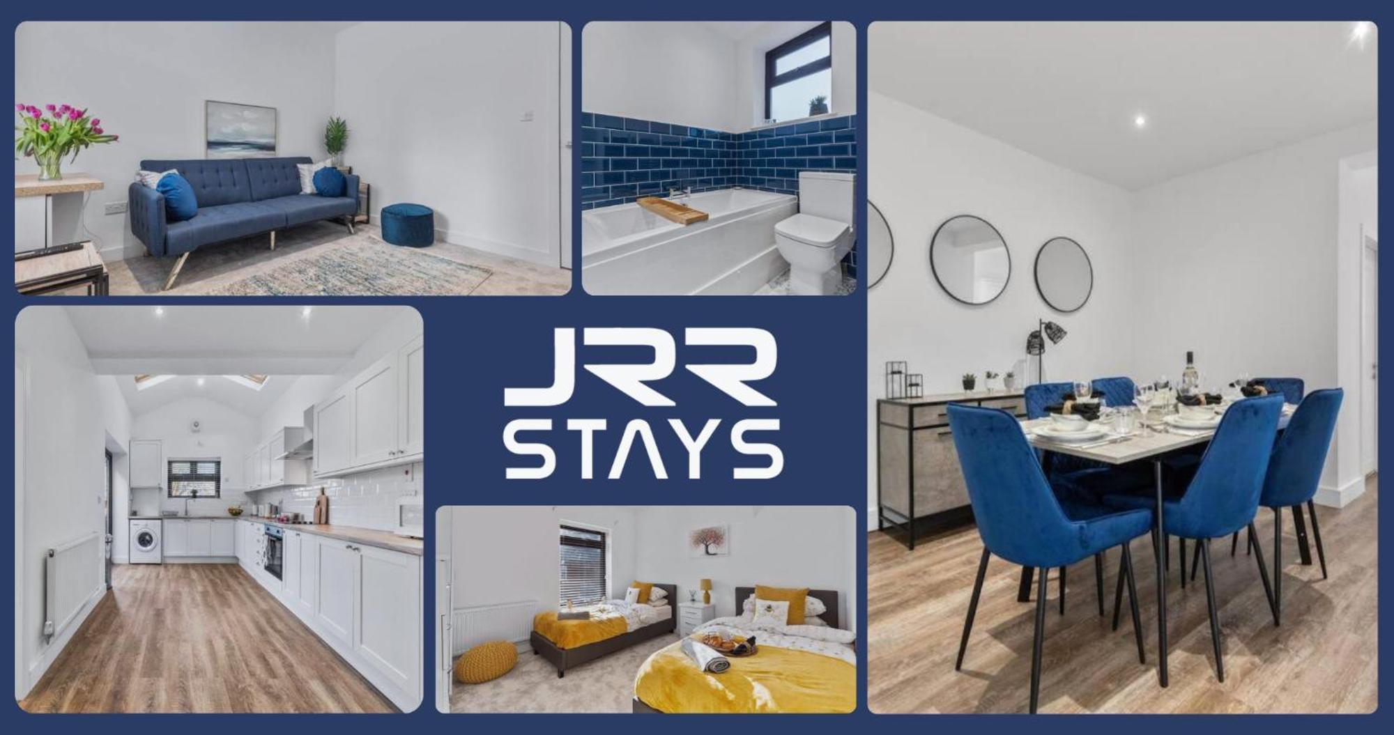 Burton On Trent - 3 Bedroom, Sleep 7, Wi-Fi - Jrr Stays 外观 照片